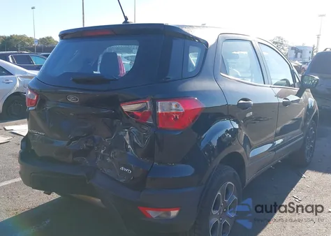 2020 Ford Ecosport S from USA, damaged, VIN MAJ6S3FL5LC366097